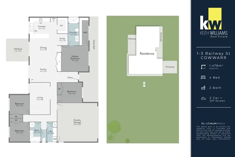 Floorplan of Homely house listing, 1-3 Railway Street, Cowwarr VIC 3857