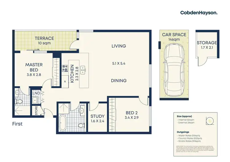 Floorplan of Homely apartment listing, 102/46 Gladstone Avenue, Ryde NSW 2112