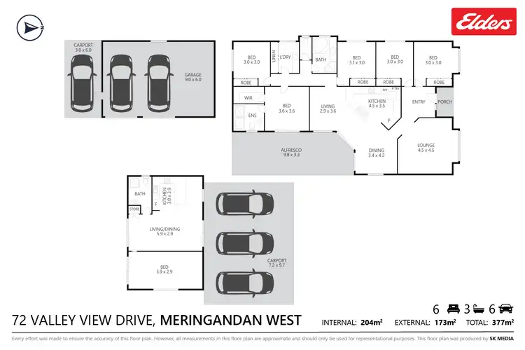 Floorplan of Homely house listing, 72 Valley View Drive, Meringandan West QLD 4352