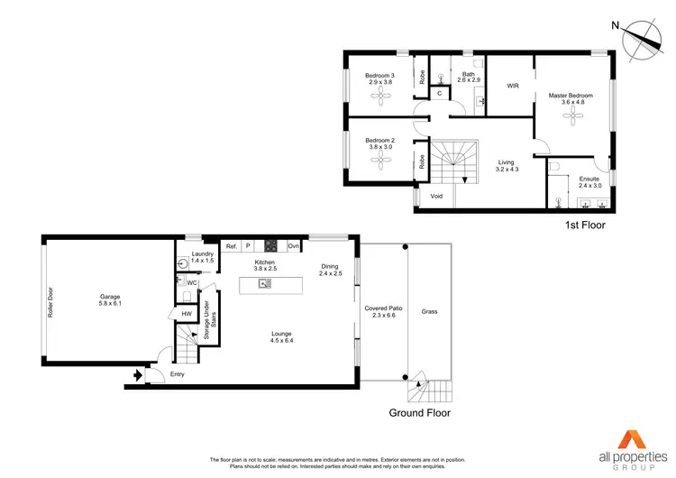 Floorplan of Homely townhouse listing, 20/35 Sickle Avenue, Hope Island QLD 4212