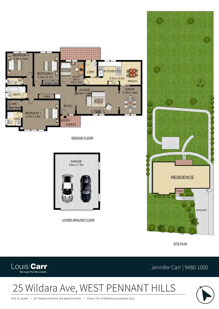 Floorplan of Homely house listing, 25 Wildara Avenue, West Pennant Hills NSW 2125