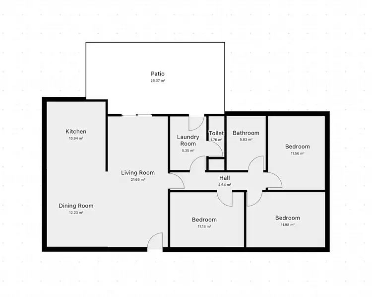 Floorplan of Homely house listing, 16 Fairway Crescent, Warrnambool VIC 3280