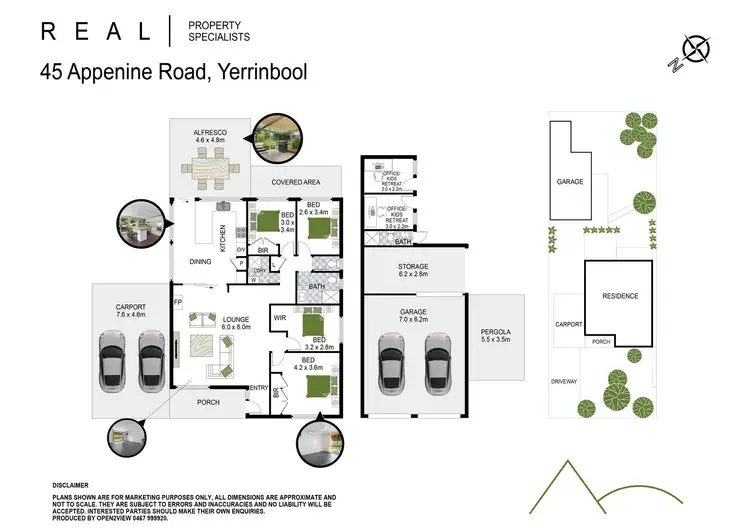 Floorplan of Homely house listing, 45 Appenine Road, Yerrinbool NSW 2575