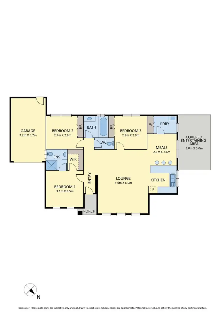 Floorplan of Homely unit listing, 3/5 Coventry Place, Melton South VIC 3338