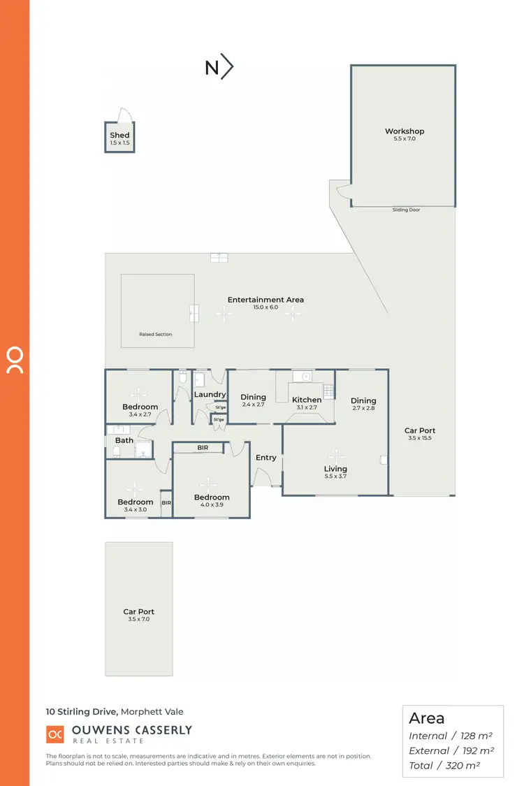 Floorplan of Homely house listing, 10 Stirling Drive, Morphett Vale SA 5162