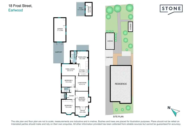 Floorplan of Homely house listing, 18 Frost Street, Earlwood NSW 2206
