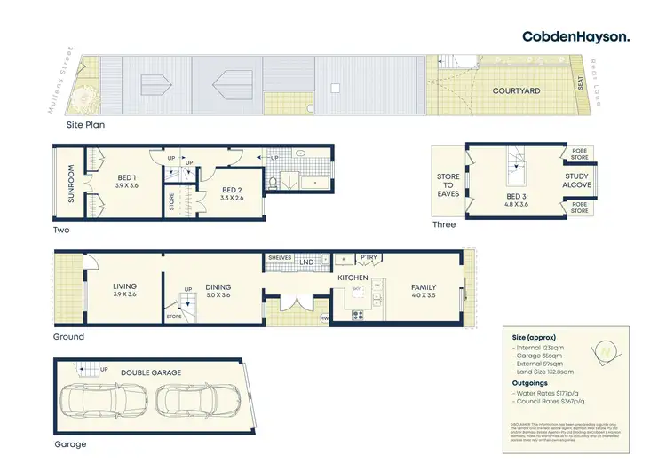 Floorplan of Homely house listing, 59 Mullens Street, Balmain NSW 2041
