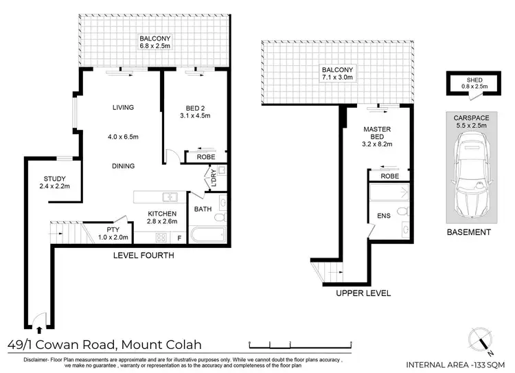 Floorplan of Homely apartment listing, 49/1 Cowan Road, Mount Colah NSW 2079