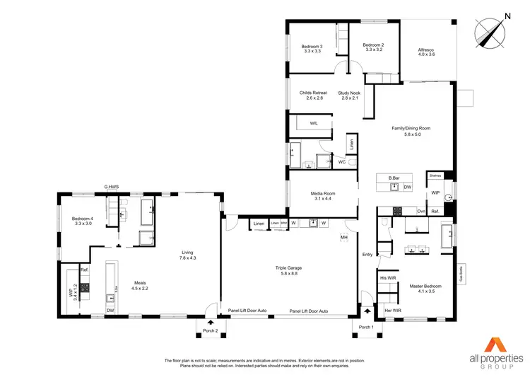 Floorplan of Homely house listing, 26-32 Bidyan Boulevard, New Beith QLD 4124