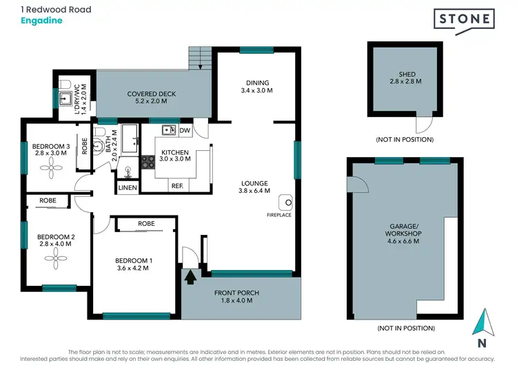 Floorplan of Homely house listing, 1 Redwood Road, Engadine NSW 2233