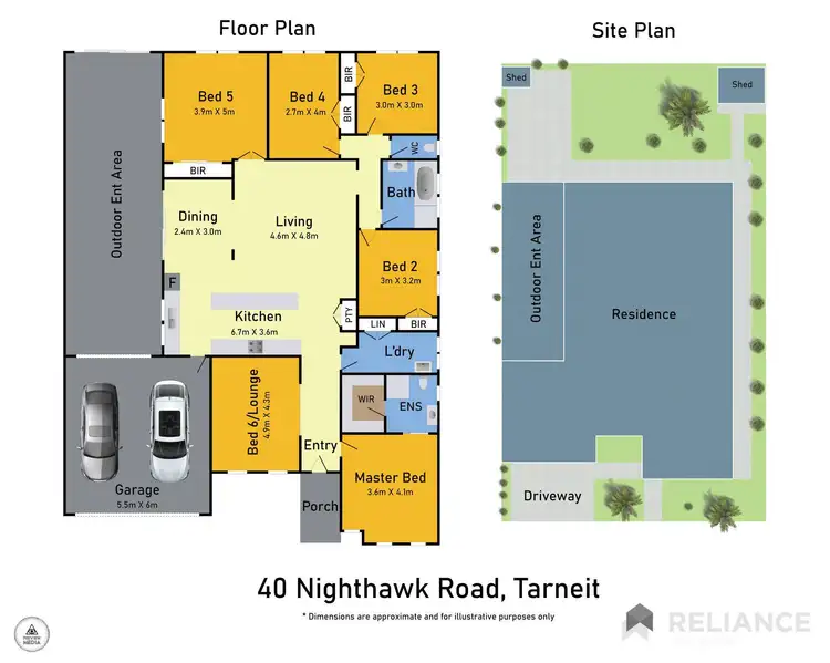 Floorplan of Homely house listing, 40 Nighthawk Road, Tarneit VIC 3029