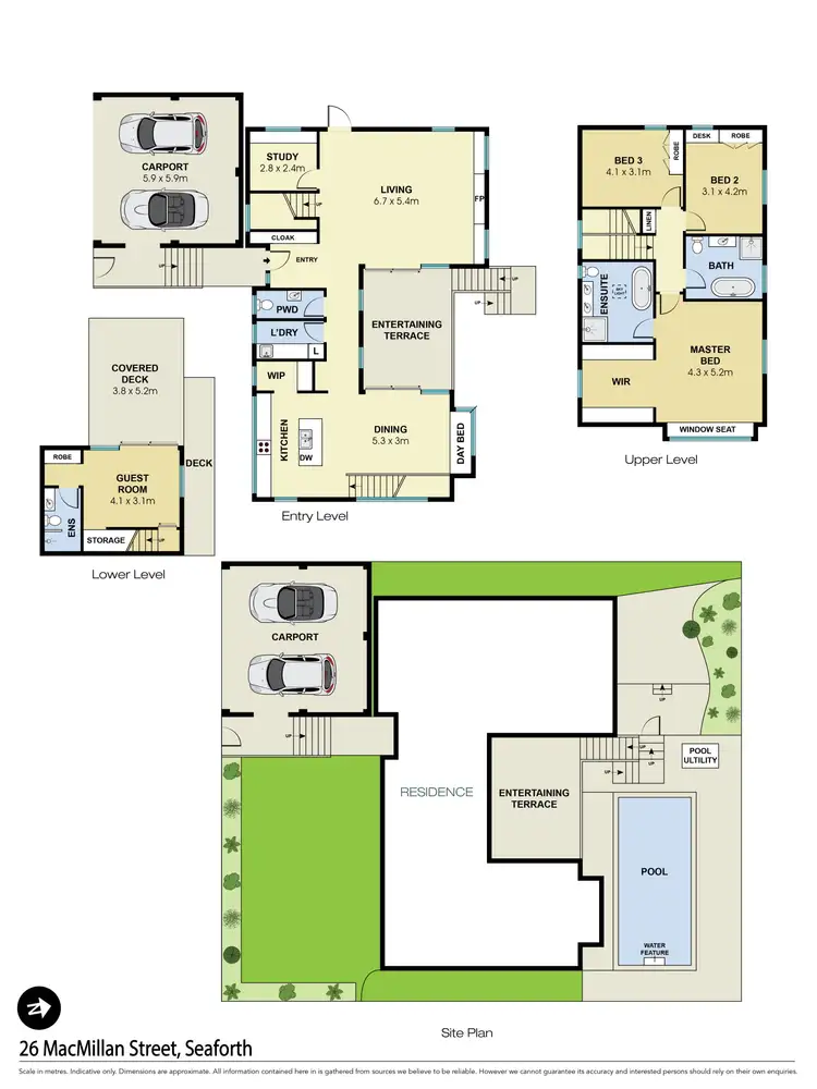 Floorplan of Homely house listing, 26 Macmillan Street, Seaforth NSW 2092