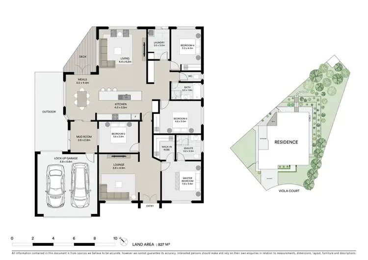 Floorplan of Homely house listing, 5 Viola Court, Mount Helen VIC 3350