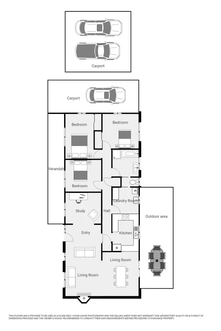 Floorplan of Homely house listing, 73-75 William Street, Gol Gol NSW 2738