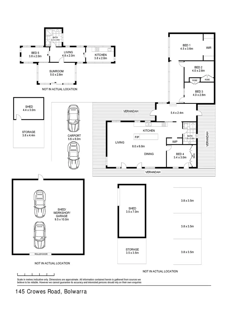Floorplan of Homely rural property listing, 145 Crowes Road, Portland VIC 3305