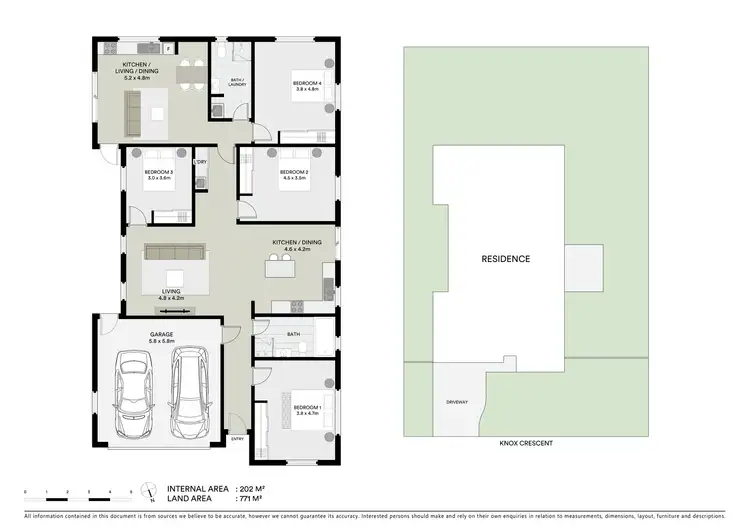 Floorplan of Homely house listing, 4 Knox Crescent, Mudgee NSW 2850