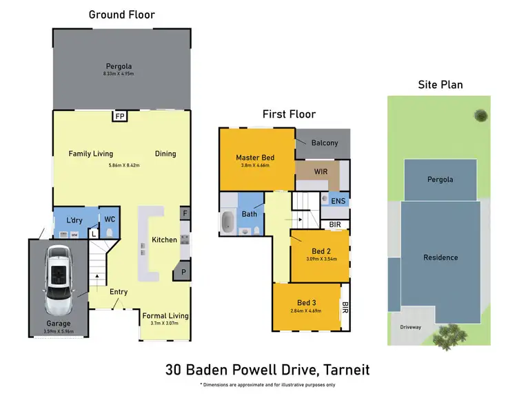 Floorplan of Homely house listing, 30 Baden Powell Drive, Tarneit VIC 3029