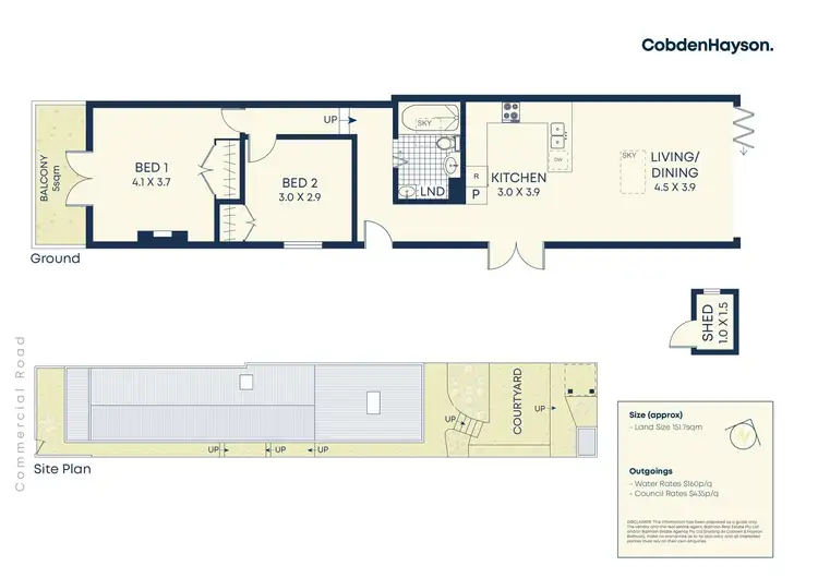 Floorplan of Homely house listing, 21 Commercial Road, Lilyfield NSW 2040