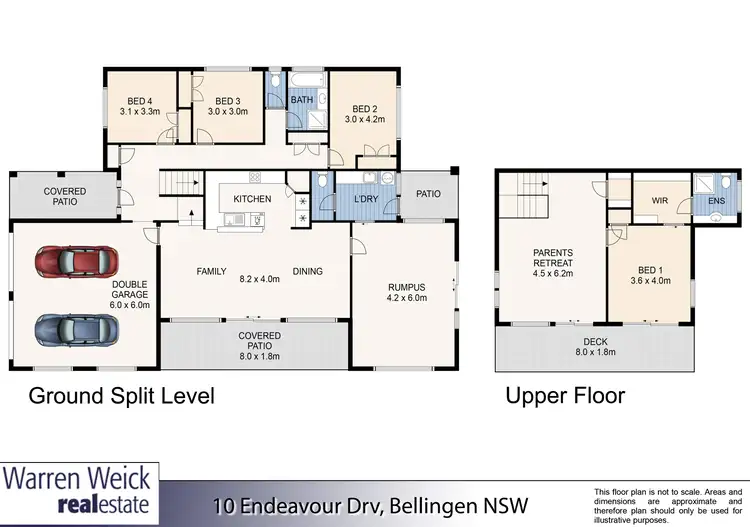 Floorplan of Homely house listing, 10 Endeavour Drive, Bellingen NSW 2454