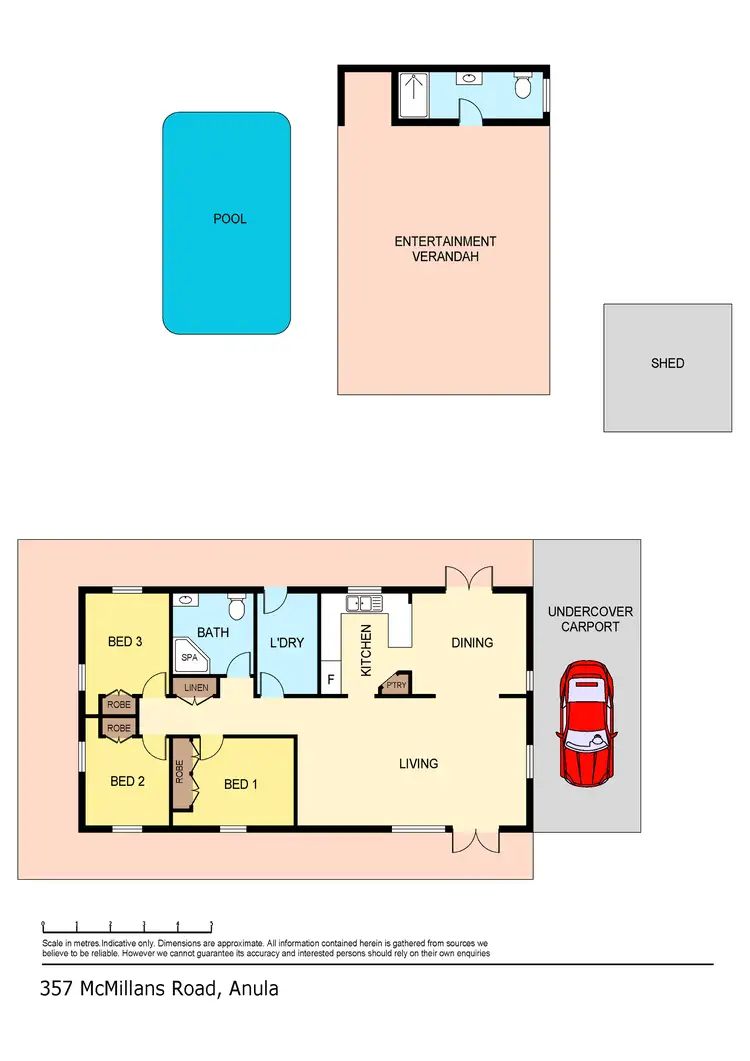Floorplan of Homely house listing, 357 McMillans Road, Anula NT 812