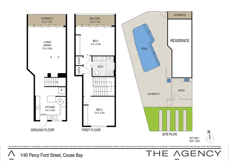Floorplan of Homely unit listing, 1/40 Cathne Street, Cooee Bay QLD 4703
