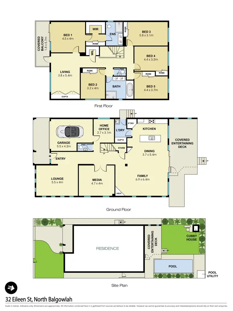 Floorplan of Homely house listing, 32 Eileen Street, North Balgowlah NSW 2093