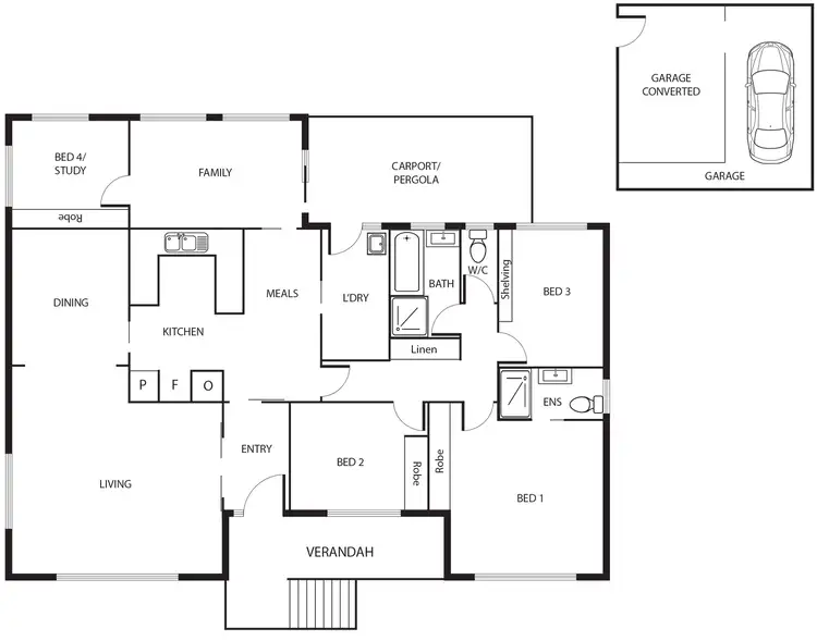 Floorplan of Homely house listing, 50 Balfour Crescent, Wanniassa ACT 2903