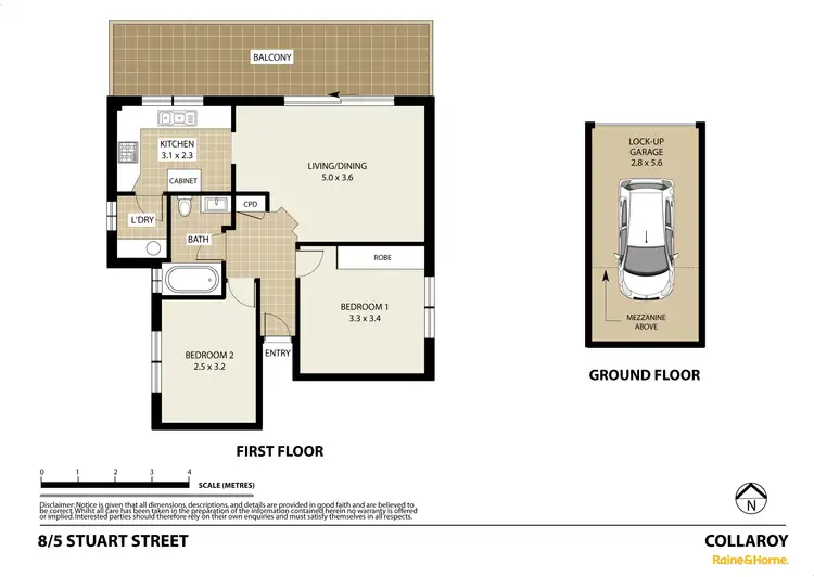 Floorplan of Homely house listing, 8/5 Stuart Street, Collaroy NSW 2097