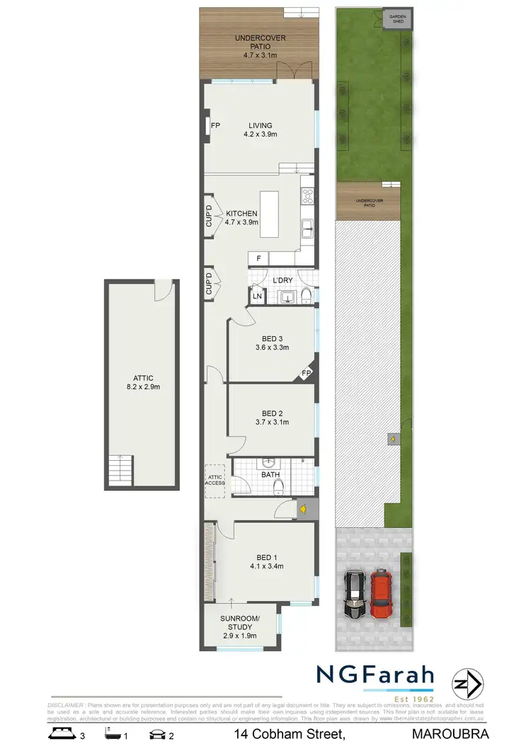 Floorplan of Homely house listing, 14 Cobham Street, Maroubra NSW 2035