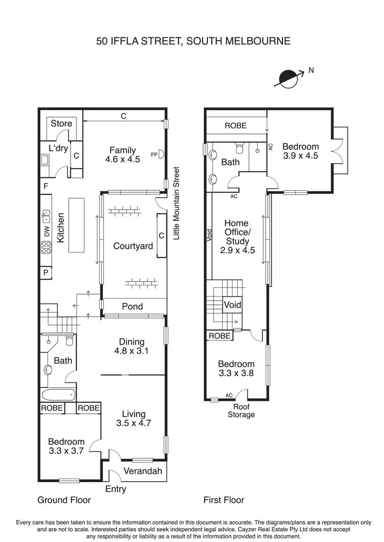 Floorplan of Homely house listing, 50 Iffla Street, South Melbourne VIC 3205