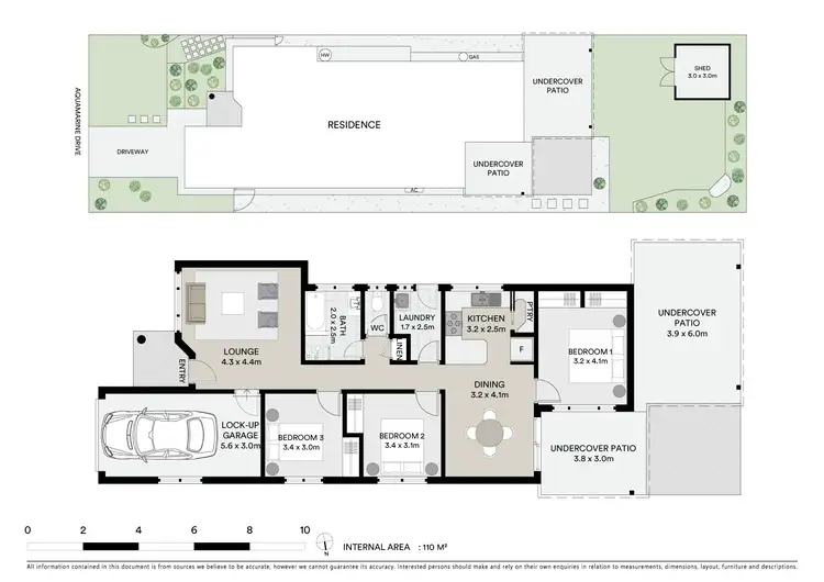 Floorplan of Homely house listing, 37A Aquamarine Drive, Toormina NSW 2452