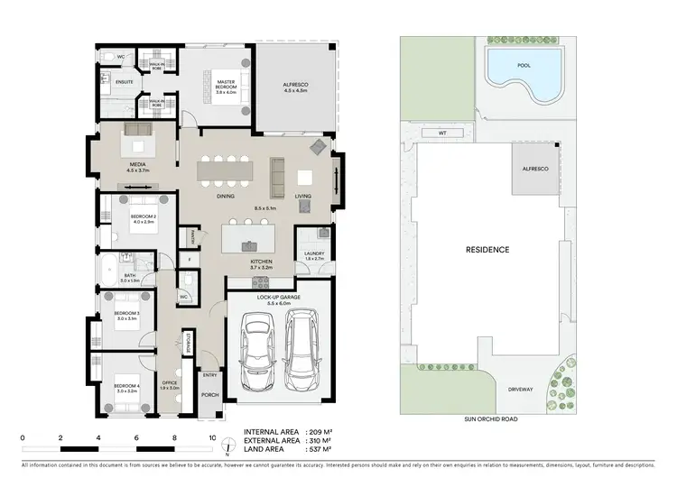 Floorplan of Homely house listing, 15 Sun Orchid Road, Woongarrah NSW 2259