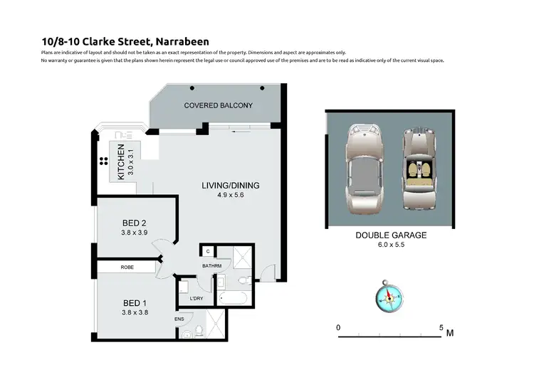 Floorplan of Homely apartment listing, 10/8-10 Clarke Street, Narrabeen NSW 2101