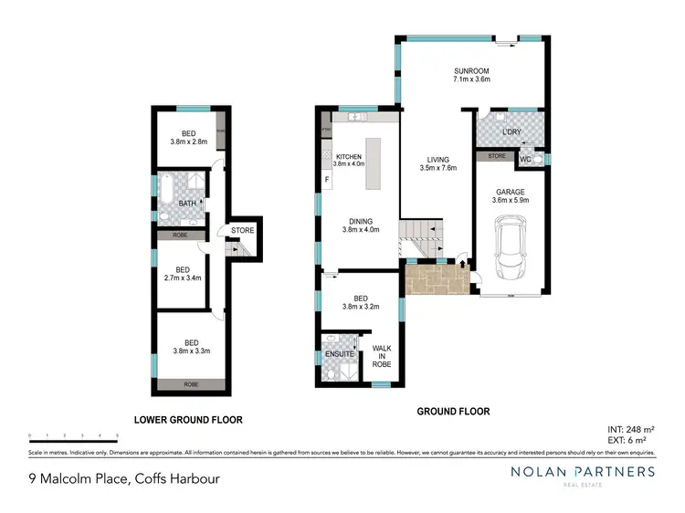 Floorplan of Homely house listing, 9 Malcolm Place, Coffs Harbour NSW 2450