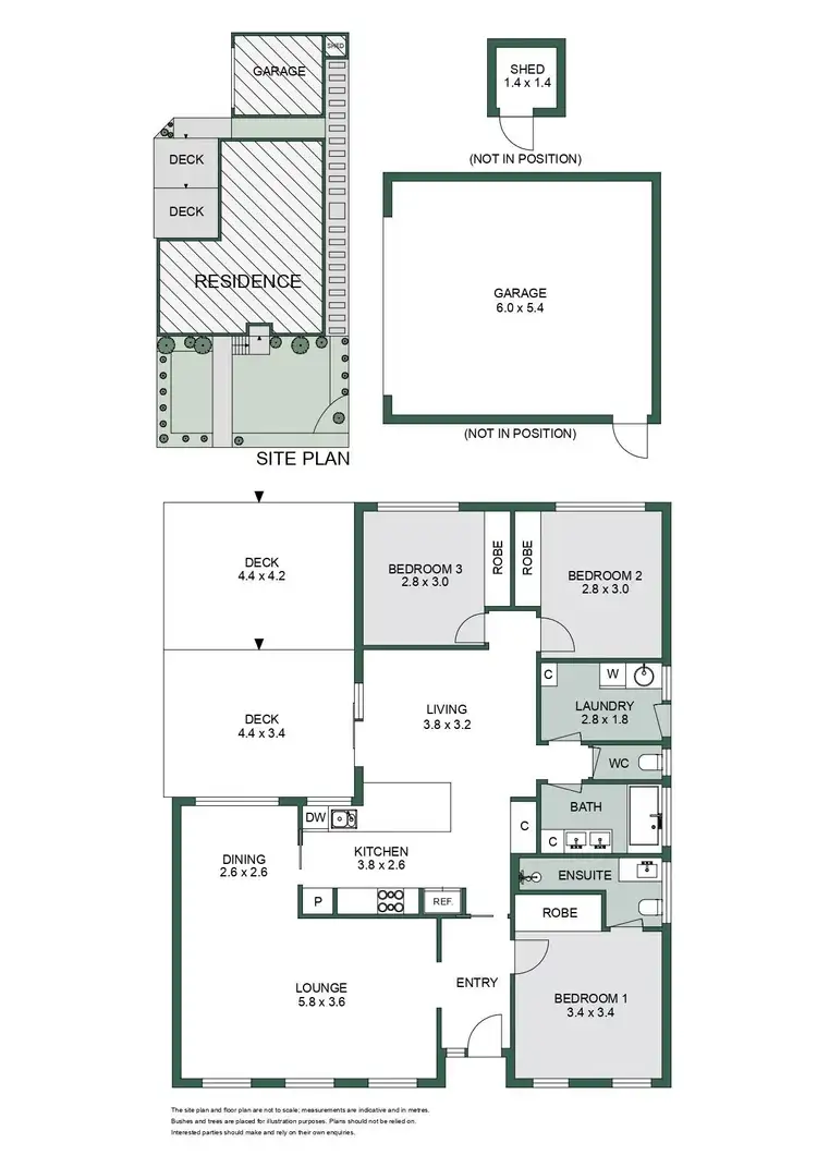 Floorplan of Homely house listing, 1/31 Olympic Parade, Dromana VIC 3936