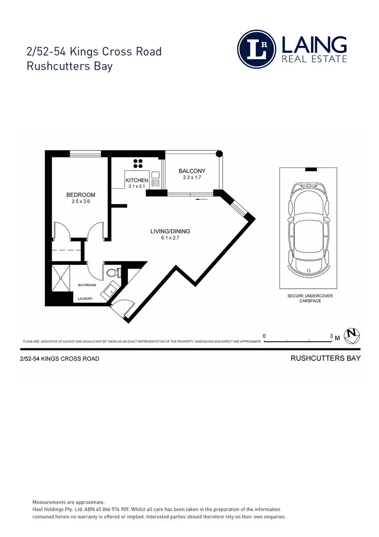 Floorplan of Homely apartment listing, 2/52-54 Kings Cross Road, Rushcutters Bay NSW 2011