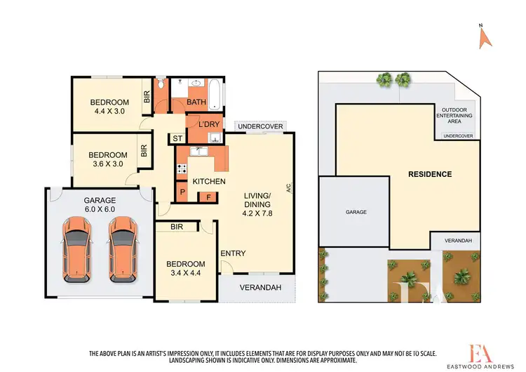 Floorplan of Homely house listing, 1/38 Peter Street, Grovedale VIC 3216