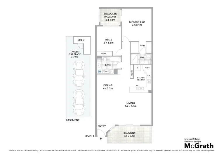 Floorplan of Homely unit listing, 36/1198 Gold Coast Highway, Palm Beach QLD 4221