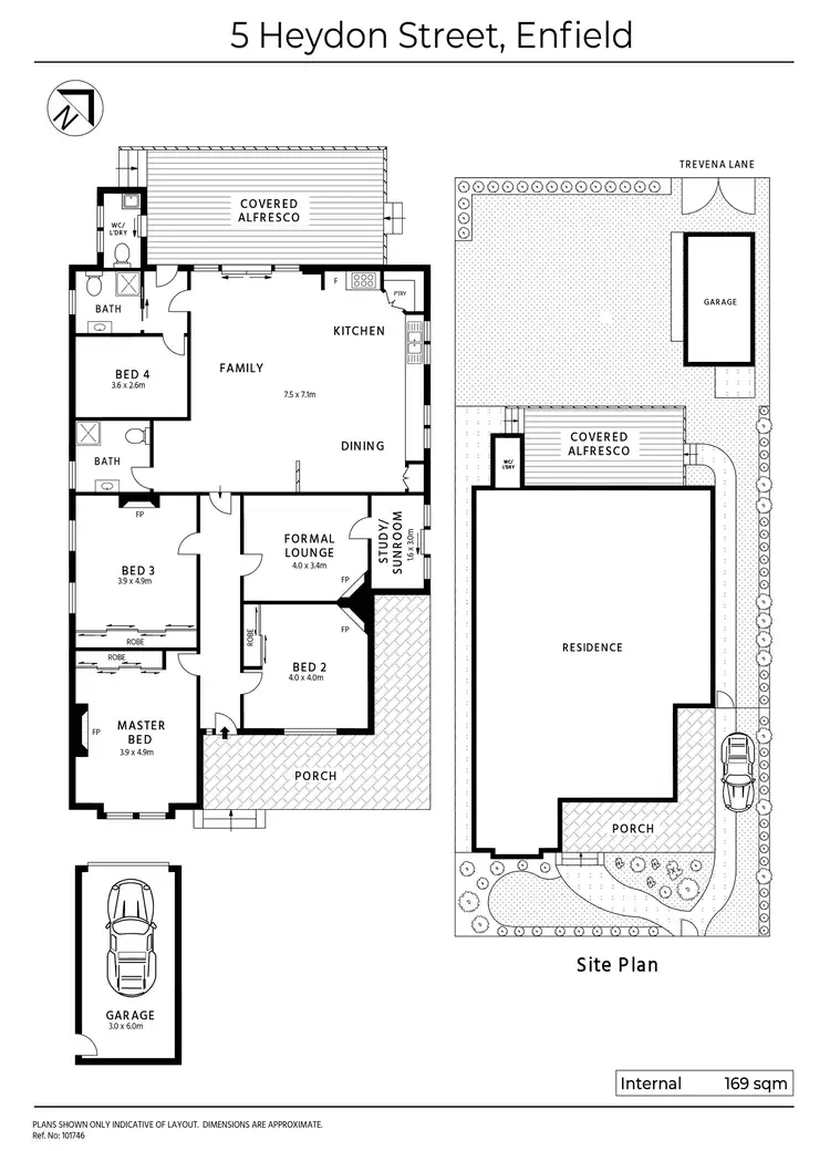 Floorplan of Homely house listing, 5 Heydon Street, Enfield NSW 2136