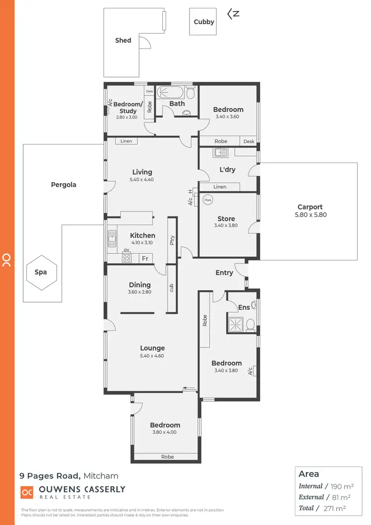 Floorplan of Homely house listing, 9 Pages Road, Mitcham SA 5062
