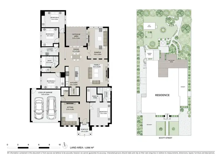 Floorplan of Homely house listing, 6 Scott Street, Buninyong VIC 3357