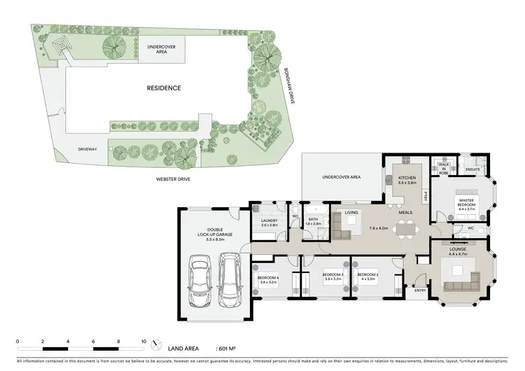 Floorplan of Homely house listing, 11 Webster Drive, Sebastopol VIC 3356