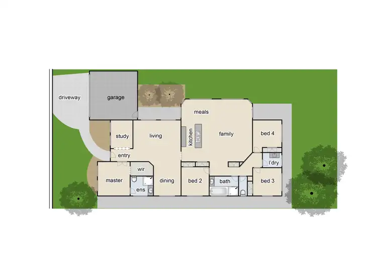 Floorplan of Homely house listing, 13 Mornington Grove, Berwick VIC 3806