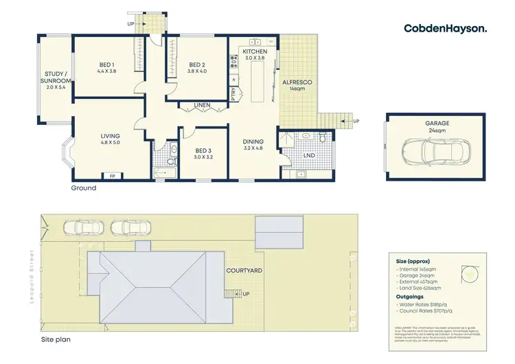 Floorplan of Homely house listing, 50 Leopold Street, Ashbury NSW 2193