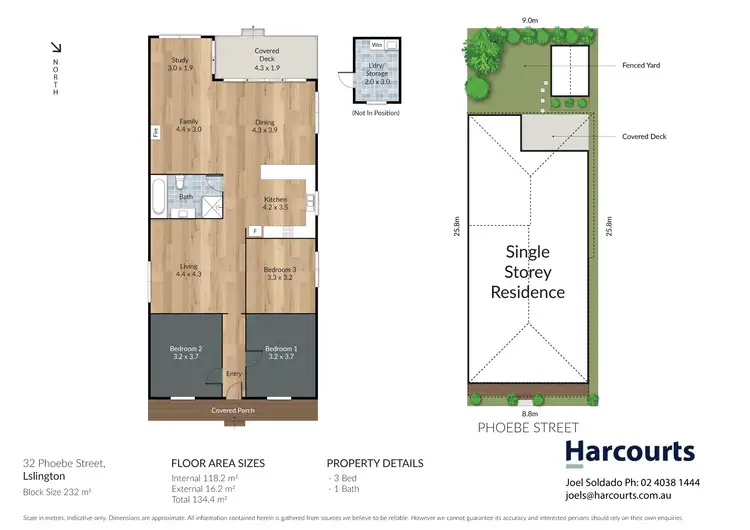 Floorplan of Homely house listing, 32 Phoebe Street, Islington NSW 2296