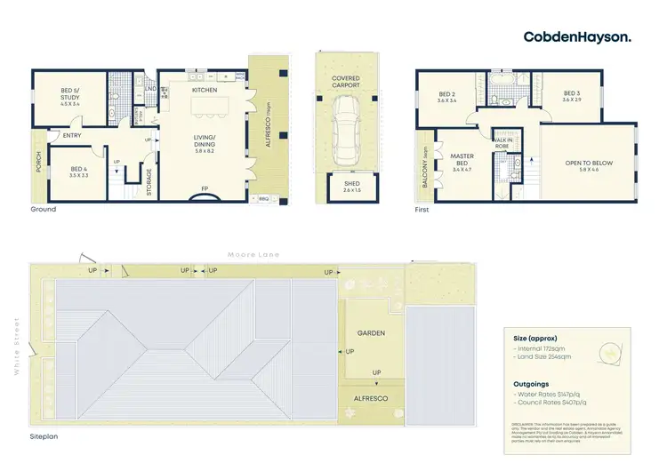 Floorplan of Homely house listing, 2 White Street, Lilyfield NSW 2040