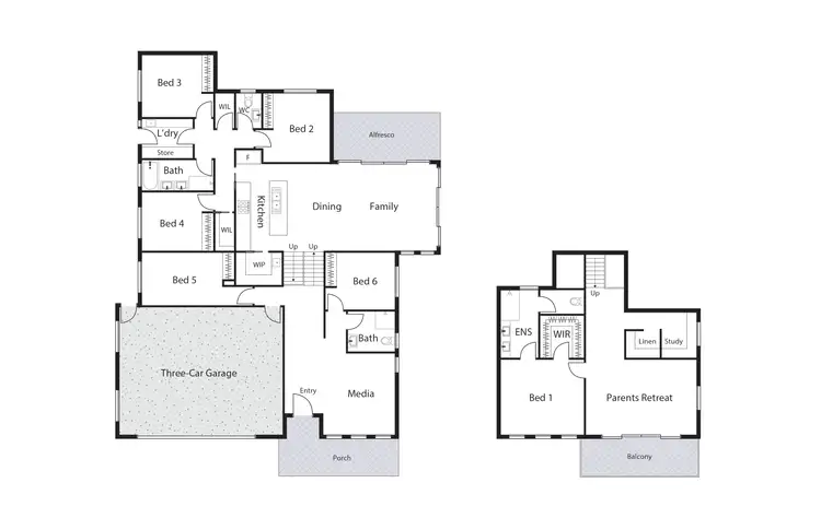 Floorplan of Homely house listing, 23 James Place, Curtin ACT 2605