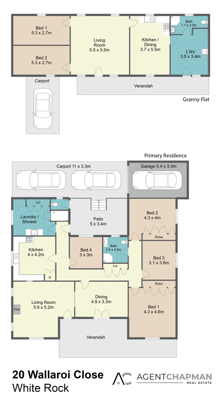 Floorplan of Homely house listing, 20 Wallaroi Close, White Rock NSW 2795
