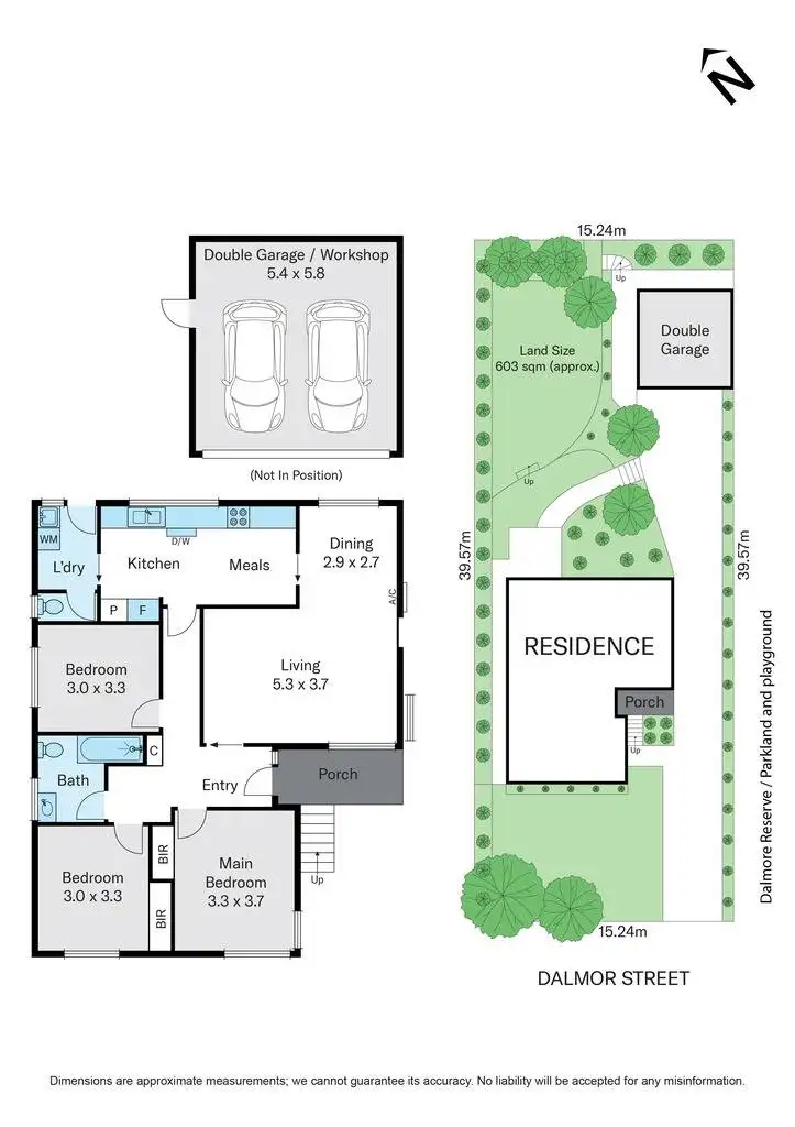 Floorplan of Homely house listing, 9 Dalmor Avenue, Mitcham VIC 3132
