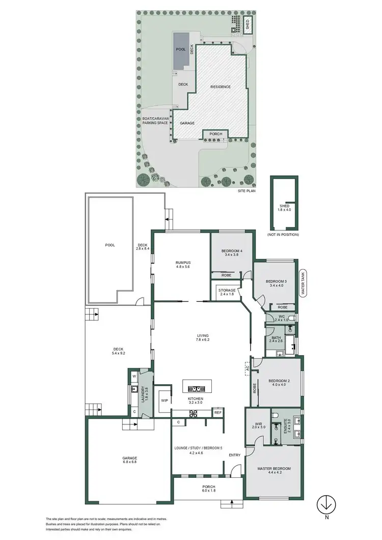 Floorplan of Homely house listing, 54 Parkedge Circuit, Rosebud VIC 3939